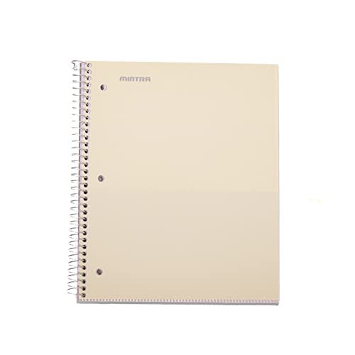 Mintra Office Durable Spiral Notebooks, 1 Subject, (Spring Pink, Sun Yellow, Arctic Ice, Wide Ruled 3pk) - Image 3