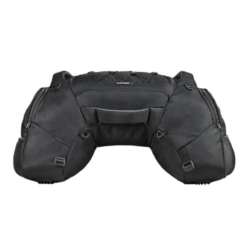 ViaTerra Claw Pro Universal Motorcycle Tail Bag – Ideal for Sport Touring & Adventure Riding – 64L Capacity with Raincover, EBC Net & Shoulder Straps - Image 2
