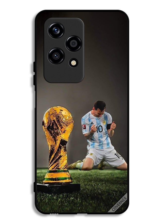 Covernex Honor 200 Lite 5G Protective Case Cover Leo Messi & FIFA Trophy - Image 1