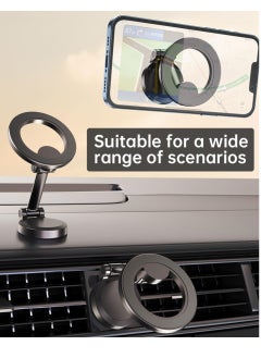 20 20 Planet CARE EVERYDAY Magnetic Car Phone Holder,1080° Rotation All-Metal Phone Holder for Car,Phone Holder for Dashboard, Fit for iPhone 15,14, 13, 12 Pro Max Plus Mini Series  - Image 4