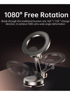 20 20 Planet CARE EVERYDAY Magnetic Car Phone Holder,1080° Rotation All-Metal Phone Holder for Car,Phone Holder for Dashboard, Fit for iPhone 15,14, 13, 12 Pro Max Plus Mini Series  - Image 5