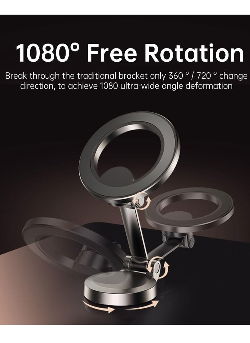 20 20 Planet CARE EVERYDAY Magnetic Car Phone Holder,1080° Rotation All-Metal Phone Holder for Car,Phone Holder for Dashboard, Fit for iPhone 15,14, 13, 12 Pro Max Plus Mini Series  - Image 5