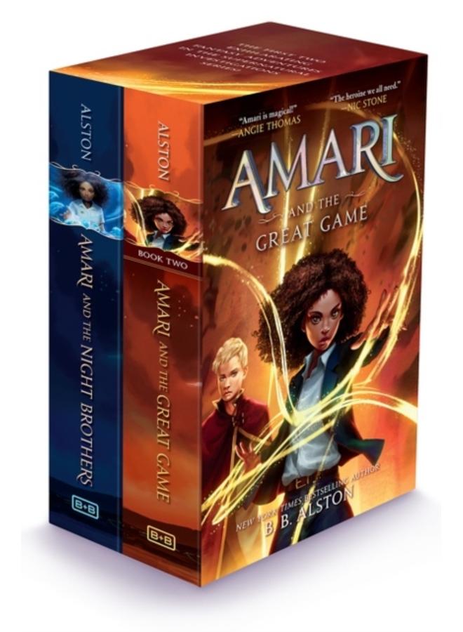 Amari 2-Book Hardcover Box Set : Amari and the Night Brothers, Amari and the Great Game 