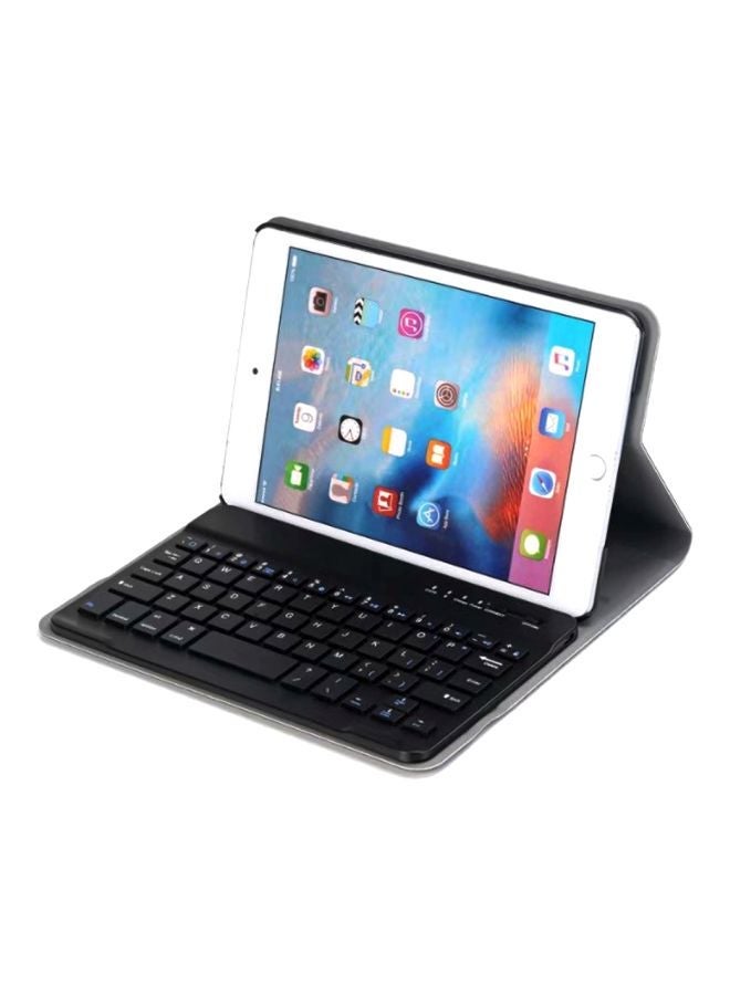 NIBEMINENT Bluetooth Keyboard With Holster For Apple iPad black - Image 3