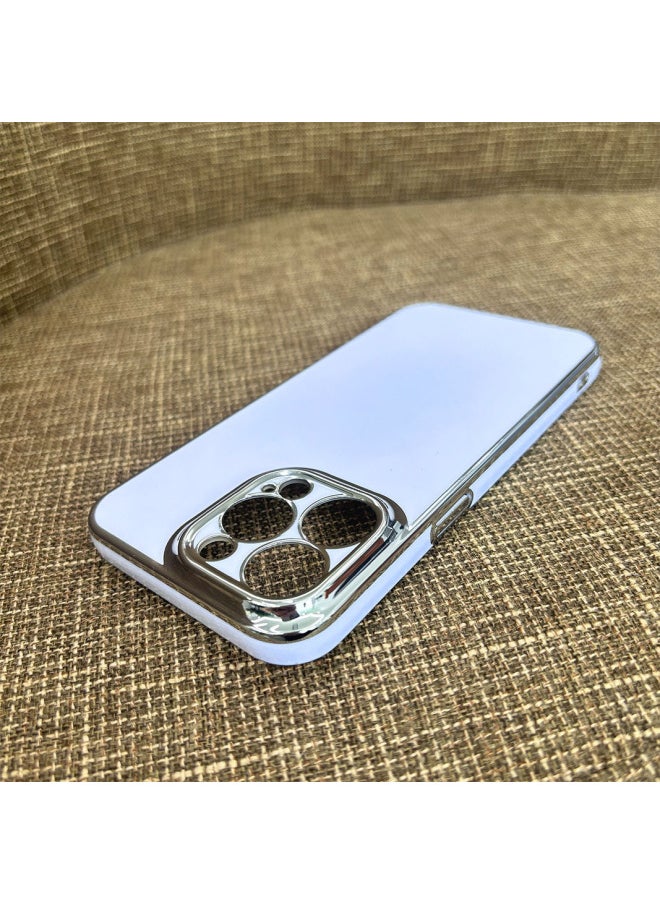 Generic - The Film Shell Electroplated Hard Shell Is Suitable For IPhone Series Mobile Phone Shell Thermal Transfer Printing Special All-inclusive DIY Printing Shell-Color:Mixed Batches Are Not Supported-Applicable Models:iphone 11 PRO MAX - Image 1