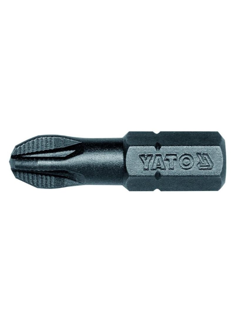 Yato YATO Screwdriver Bit 1/4"x25mm Cross PZ3 (5pcs/set) YT-7812 