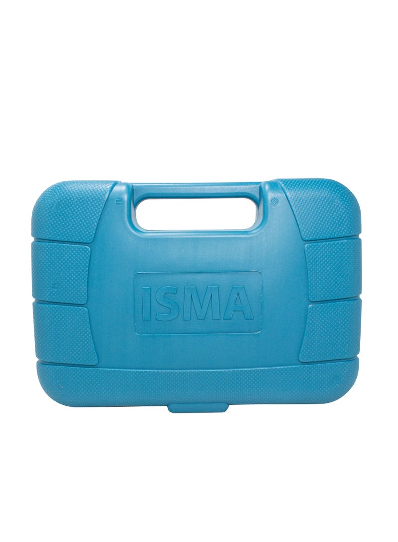 ISMA 9pcs Mechanics Hand Repair Tool Kit in a Box Carry Blow Case - Image 1