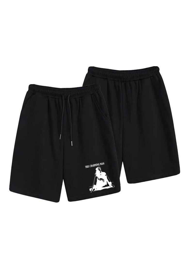 KUYING Summer One Piece Micro Elastic Loose Sports Shorts  - Image 1