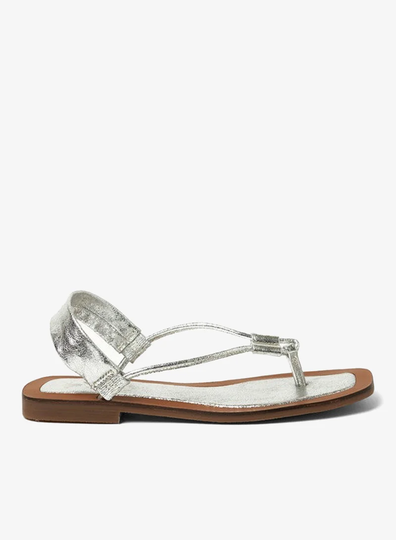 Y.so Women's Flat Slingback Sandals – Slip-On Comfort with Backstrap Support