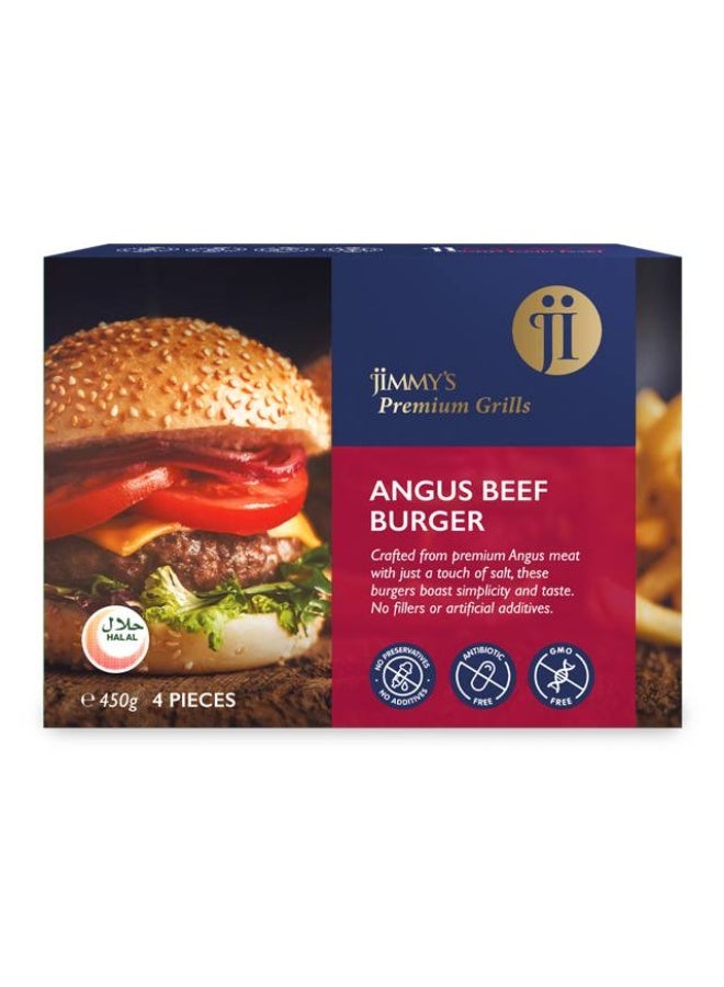 Angus Beef Burger, 450g - 4 Pcs, UAE