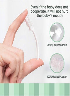 48PCS Baby Toothbrush  Newborn or Baby Tongue Cleaner  Disposable Baby Gum Cleaning Gauze  Oral Cleaning Care  Suitable for 0-36 Months Baby (1Pack) - pzsku/Z8661A13C127780CB2258Z/45/_/1725851678/e162f93e-ce6d-4b8d-95bb-044f3c7a0b4f