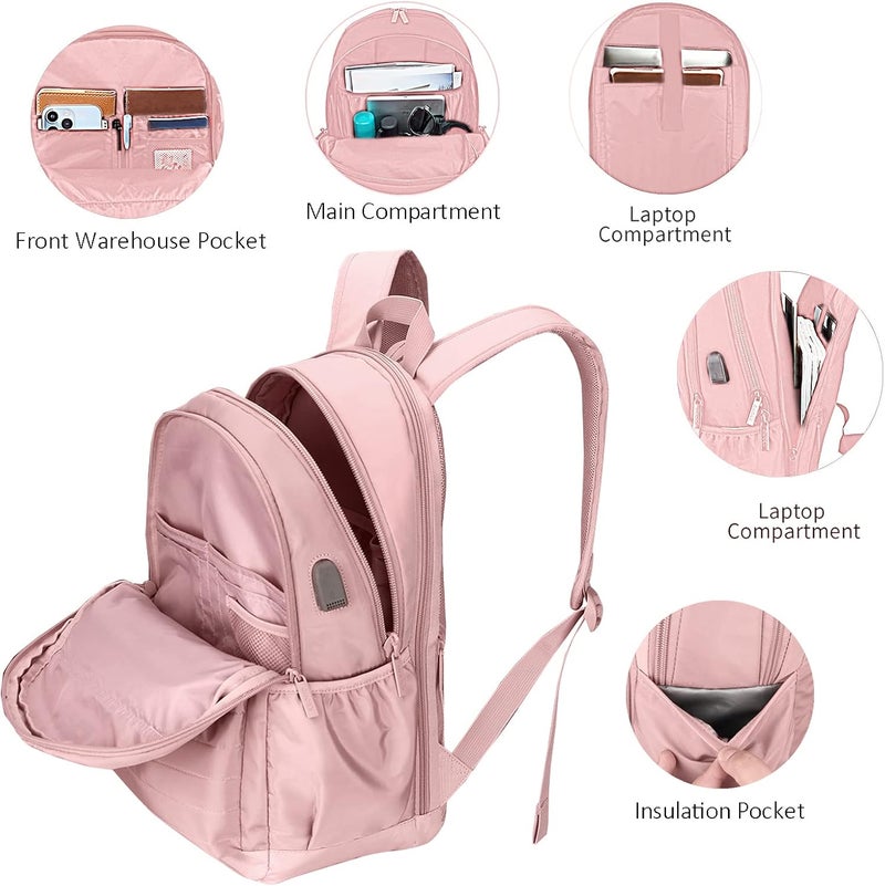 KEOFID Laptop Backpack, Travel Backpack for Men and Women, USB Charging Port - Image 5