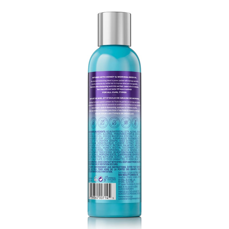 The Mane Choice Tropical Moringa Sweet Oil & Honey Endless Moisture Rinse Out or Leave In Conditioner, Detangles, Softens & Nourishes Dry, Brittle Hair, Helps Reduce Breakage & Smooth Frizz, 8 Oz - Image 4