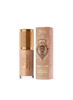 Juvias Place Nubian Glow Liquid Luminizer Golden Hour  Radiant Highlighter Makeup Glowy Tint Daily Dewy Luminous Beauty Creamy Bronzing Skincare Radiating Brightening Natural Shine Face  Cheeks