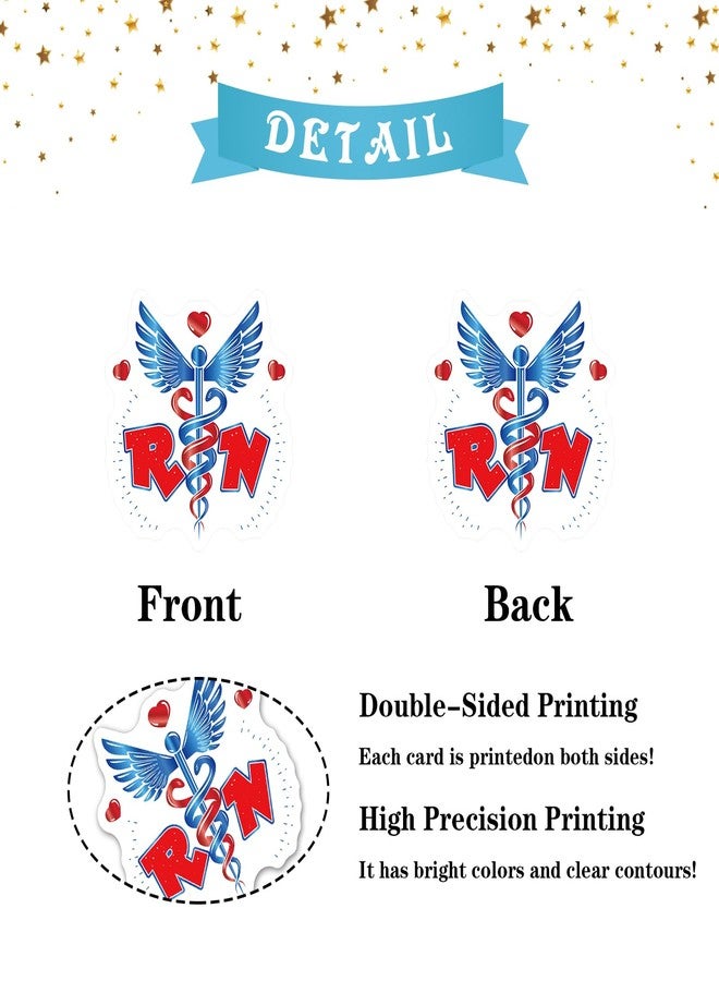 INNORU Congrats Nurse Hanging Swirls Streamers, Foil Ceiling Nurse Graduation Party Swirls Supplies, Medical Nursing School Graduation Party Hanging Decorations Supplies 15 PCS - Image 4