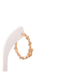 Akher el Ankoud Designed Hoop Earrings  - Image 1