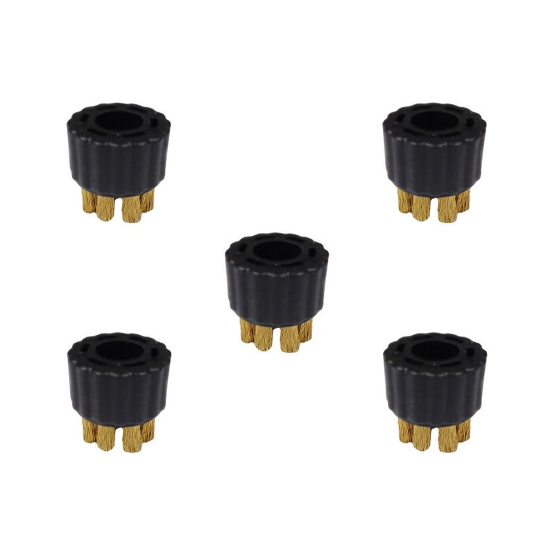 McCulloch A275004 Brass Brush 5 PackBlack