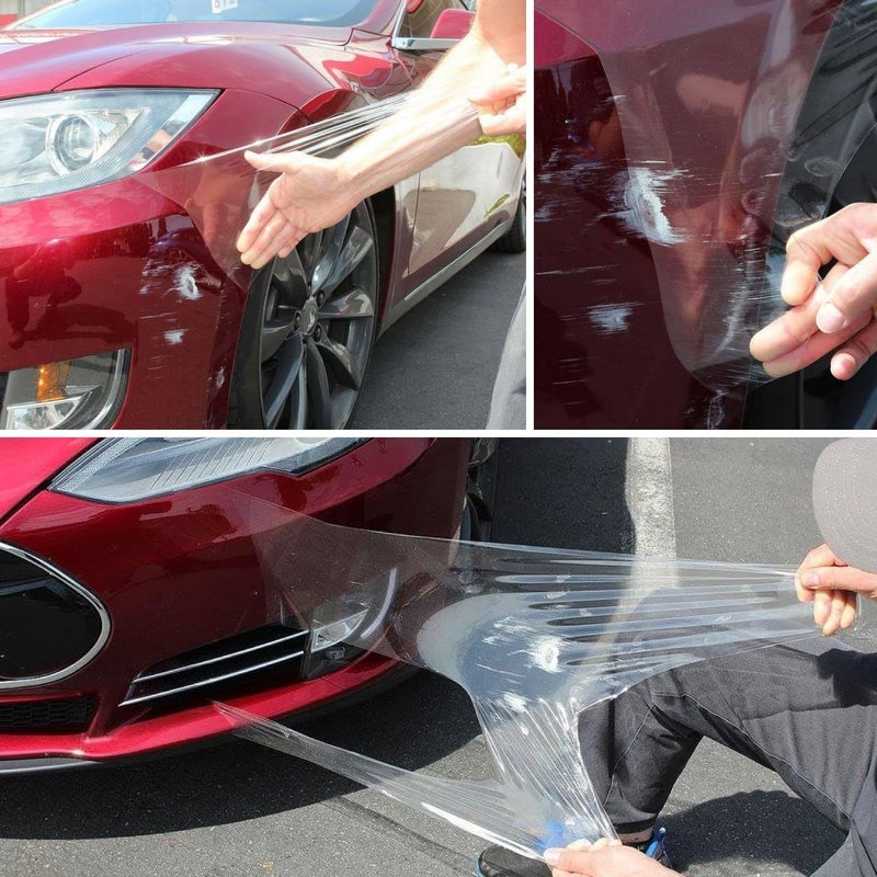 VViViD Premium Clear Cast Paint Protection Vinyl Film 12 Inch x 36 Inch - Image 5