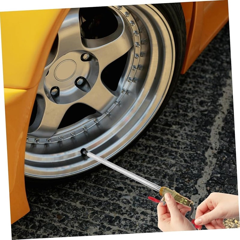 Stainless Steel Straight Air Chuck Tire Inflator Nozzle For Car Tires Pump - Image 4