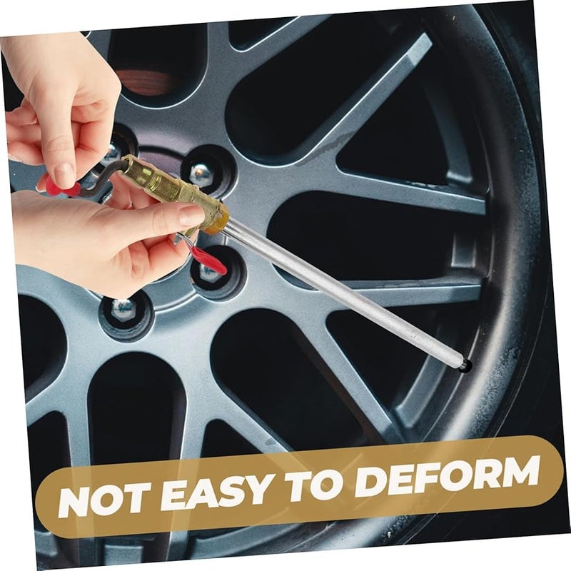 Stainless Steel Straight Air Chuck Tire Inflator Nozzle For Car Tires Pump - Image 5