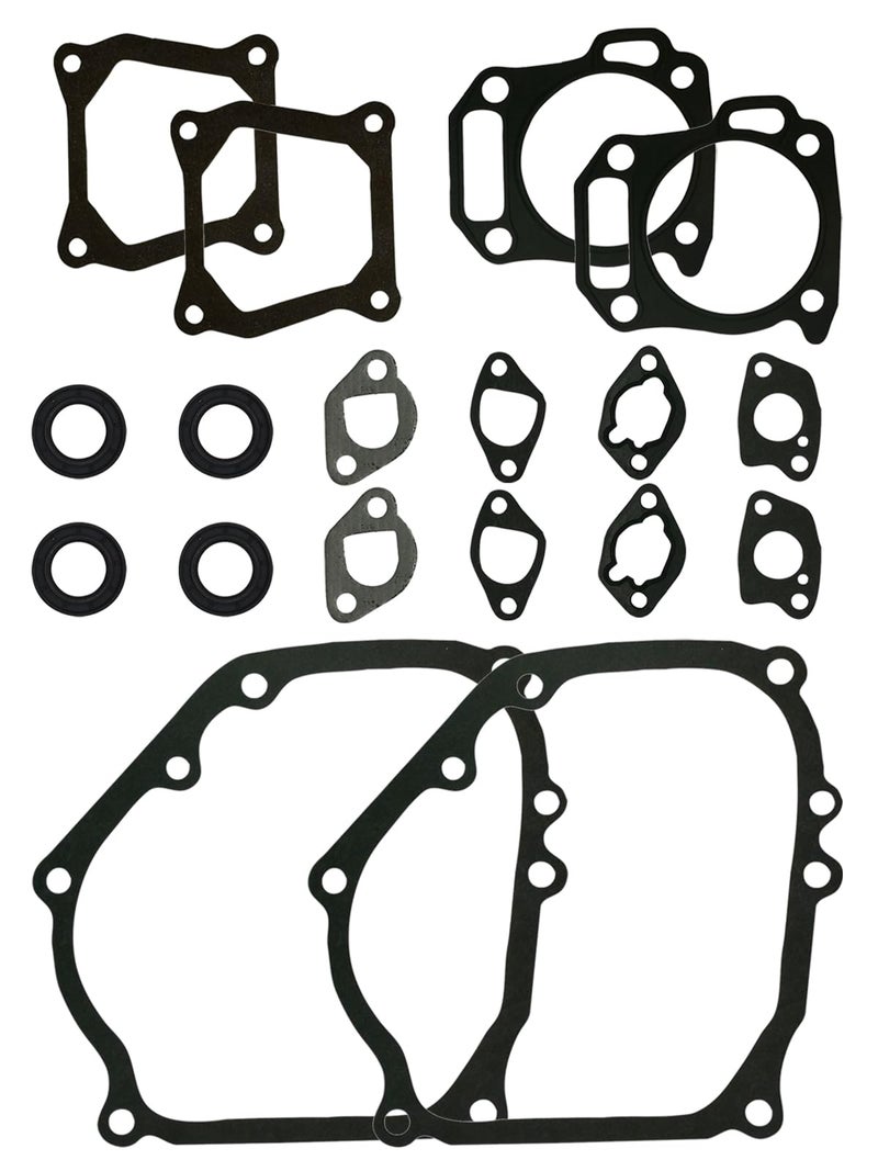 YAMAKATO Predator 212 cc Coleman Ct200u Gasket Kit for Honda GX160 GX200 and Clone Engines  Generators 2 Packs OEM Cylinder Head Valve Cover Carburetor Muffler Crankcase Gasket with Oil Seals