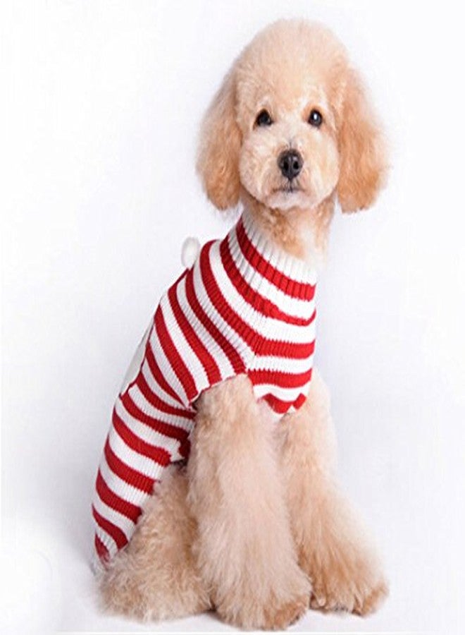 Mikayoo Christmas Dog Sweater - Festive Santa Claus Costume for Small, Medium, and Large Dogs - Holiday Pet Clothes for Xmas Celebrations (Santa Claus,XL) - Image 3