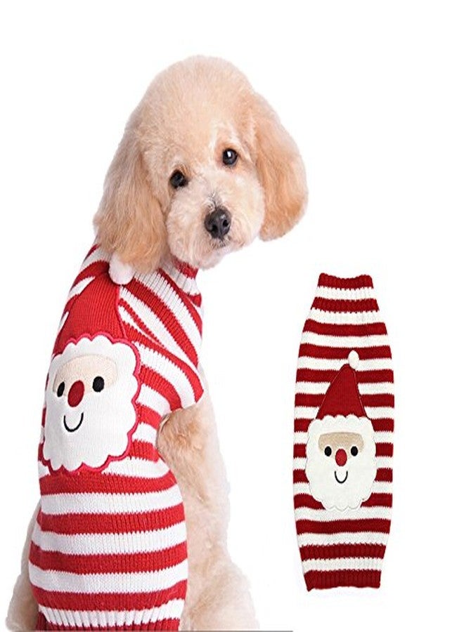 Mikayoo Christmas Dog Sweater - Festive Santa Claus Costume for Small, Medium, and Large Dogs - Holiday Pet Clothes for Xmas Celebrations (Santa Claus,XL) - Image 1