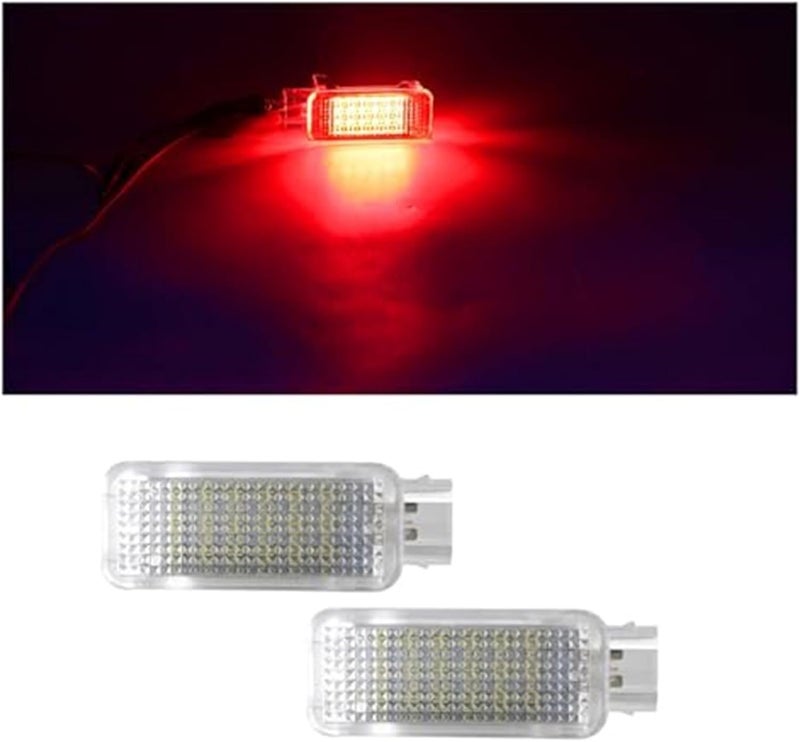 Wivplex 2PCS Red Courtesy Light Set - Image 1