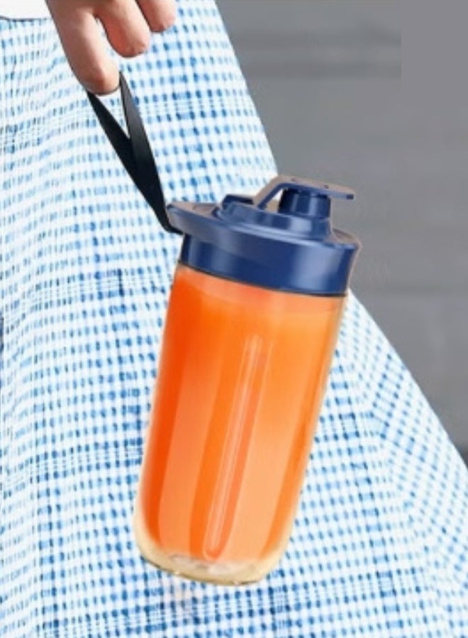 sokany Portable Personal Juicer Blender Smoothie Maker Travel Juicer With 400ml Bottle Juicing Cup Shaker Bottle Smoothie Maker Blender USB Fruit Juicer Electric 400ml 6 Blades 4 - Image 3