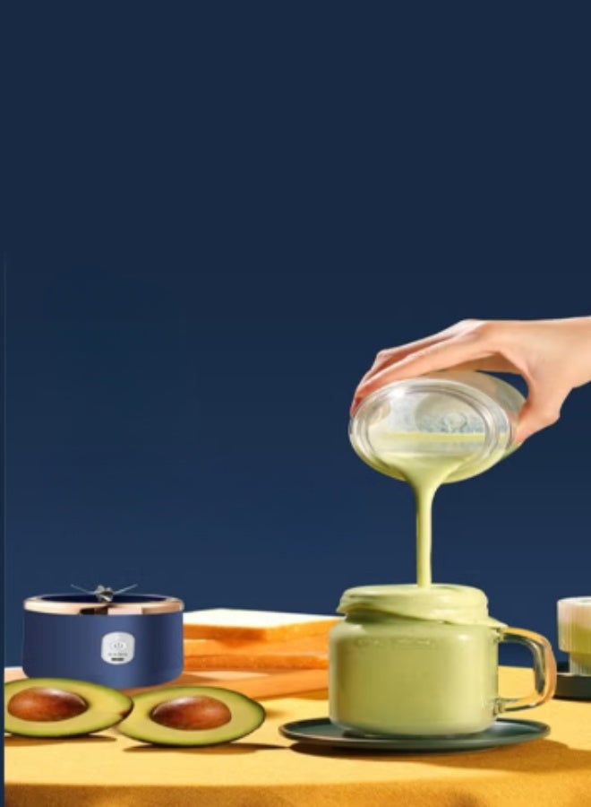 sokany Portable Personal Juicer Blender Smoothie Maker Travel Juicer With 400ml Bottle Juicing Cup Shaker Bottle Smoothie Maker Blender USB Fruit Juicer Electric 400ml 6 Blades 4 - Image 4