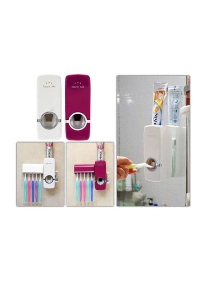 Toothpaste organizer and toothbrush holder - Image 2