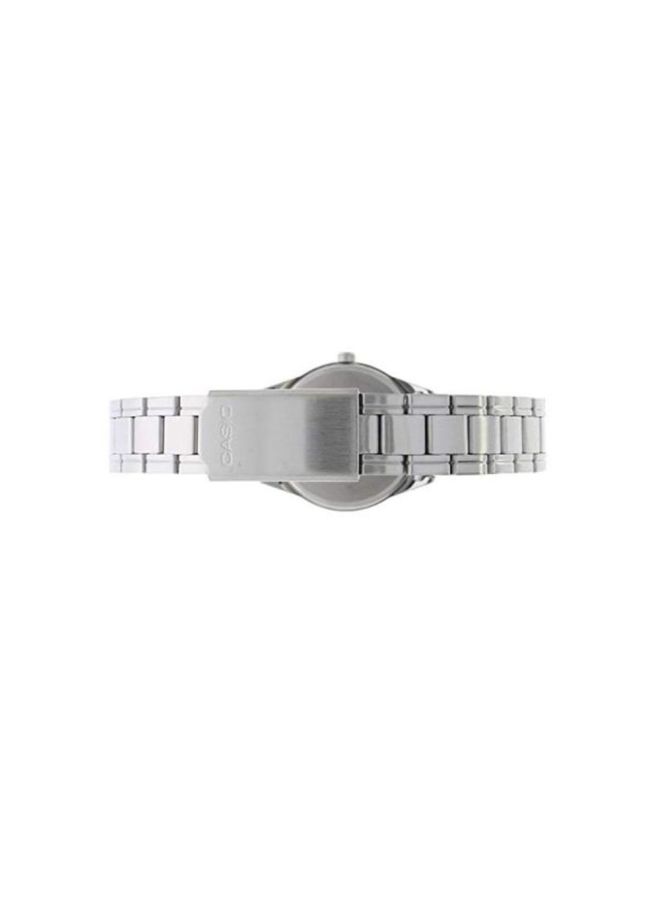 CASIO Women Dress Water Resistant Analog Watch LTP-V005D-2BU - 28 mm - Silver - Image 2