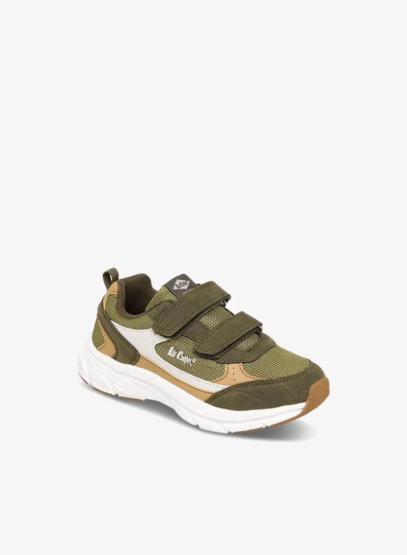 لي كوبر أحذية رياضية للأولاد بنعل خارجي مزين بشريط لاصق