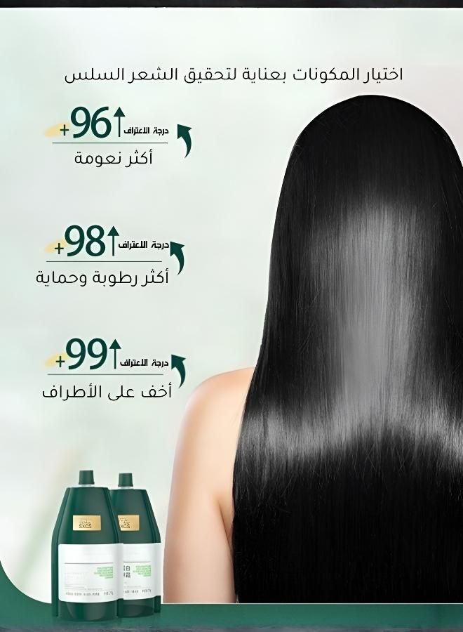 كريم الكيراتين والببتيد المتعدد: ترطيب عميق ونعومة حريرية للشعر - Image 4