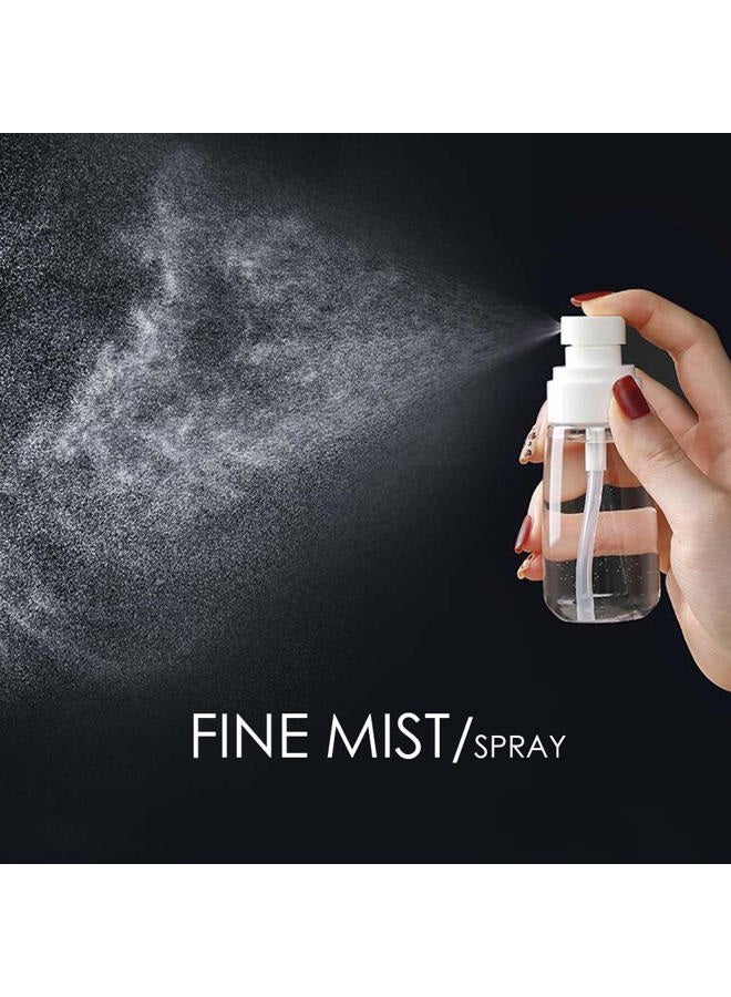 Cosywell Fine Mist Spray Bottle TSA Approved 3.4oz/ 100ml Empty Cosmetic Refillable Travel Containers Plastic Hair Spray Bottle Sprayer for Perfume Skincare Makeup Lotion (3color) - Image 3