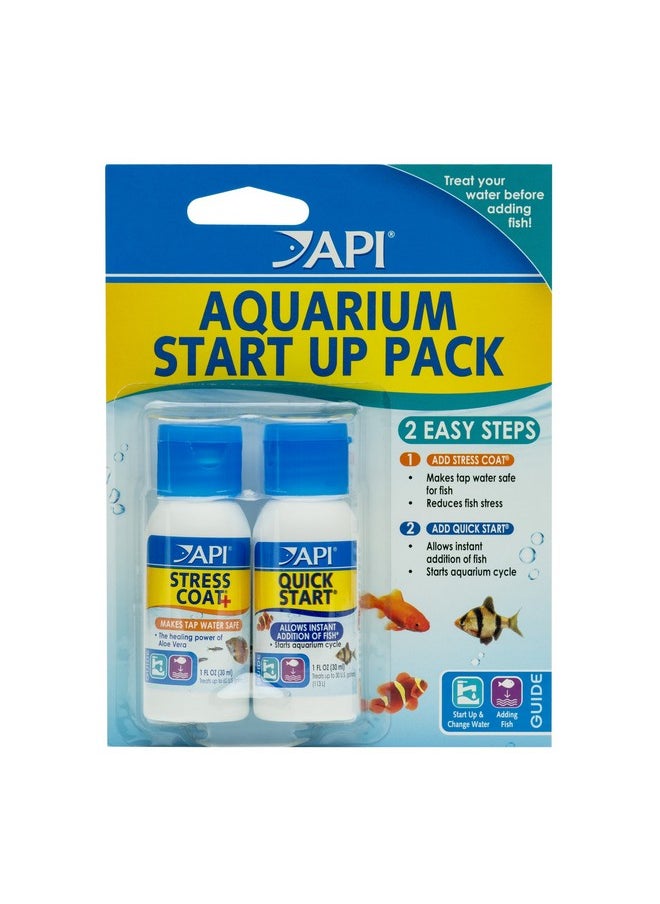 ايه بي آي عبوة بدء تشغيل API AQUARIUM - مُكيّف مياه - زجاجة سعة 1.25 أونصة - عبوة من قطعتين  - Image 1