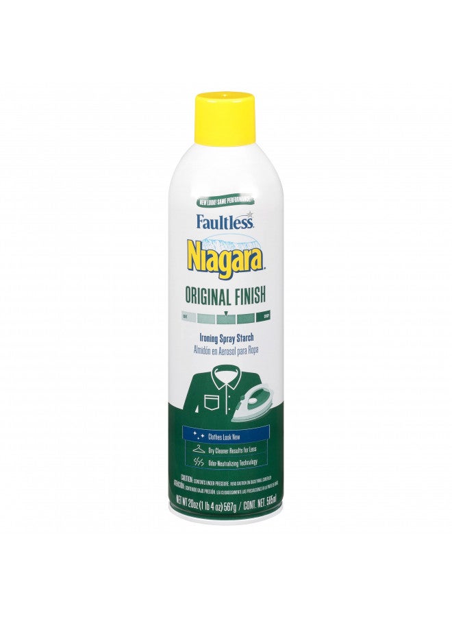Faultless Niagara Spray Starch Original, 20 oz - Image 2