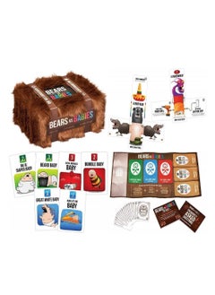 إكسبلودنج كيتنس أل أل سي Bears vs Babies by Exploding Kittens - لعبة بطاقات Monster-Building - ألعاب حفلات مناسبة للعائلة - ألعاب بطاقات للبالغين والمراهقين والأطفال  - Image 3