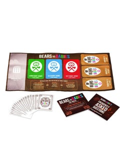 إكسبلودنج كيتنس أل أل سي Bears vs Babies by Exploding Kittens - لعبة بطاقات Monster-Building - ألعاب حفلات مناسبة للعائلة - ألعاب بطاقات للبالغين والمراهقين والأطفال  - Image 2