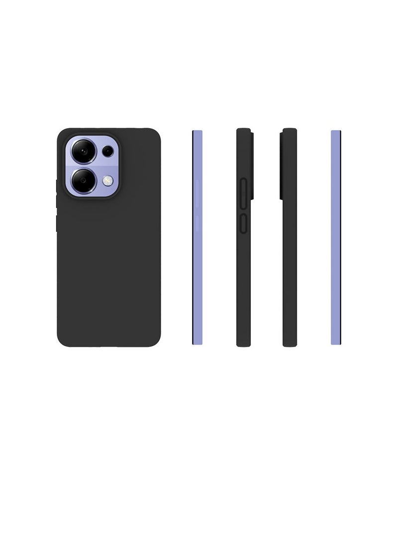 يوارب كينج غطاء هاتف حماية لهاتف ريدمي نوت 13 4G أسود - Image 4