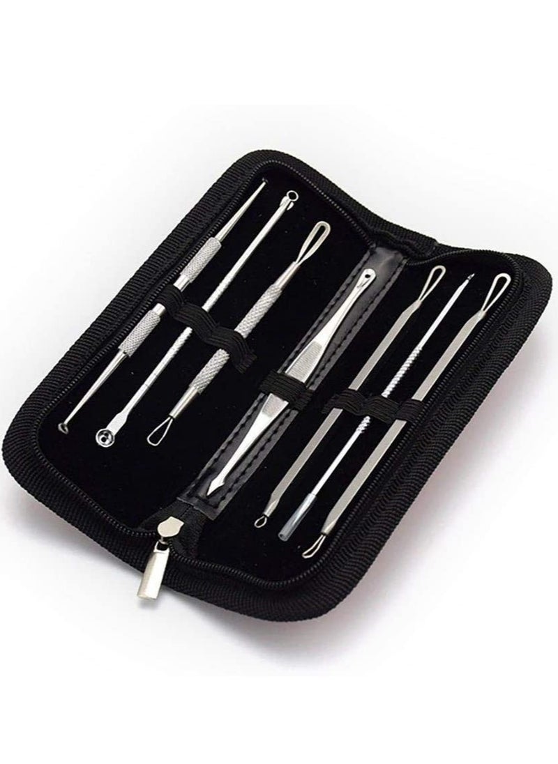 Cool Baby 7 Pcs Blackhead Whitehead Popping Pimple Remover Acne Extractor Tools Kit  - Image 1