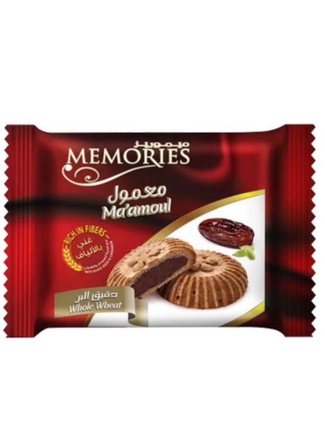 Memories Maamoul Borr – 35g Each, Pack of 3 | Traditional Whole Wheat Maamoul Cookies | Authentic Middle Eastern Pastry - Image 4