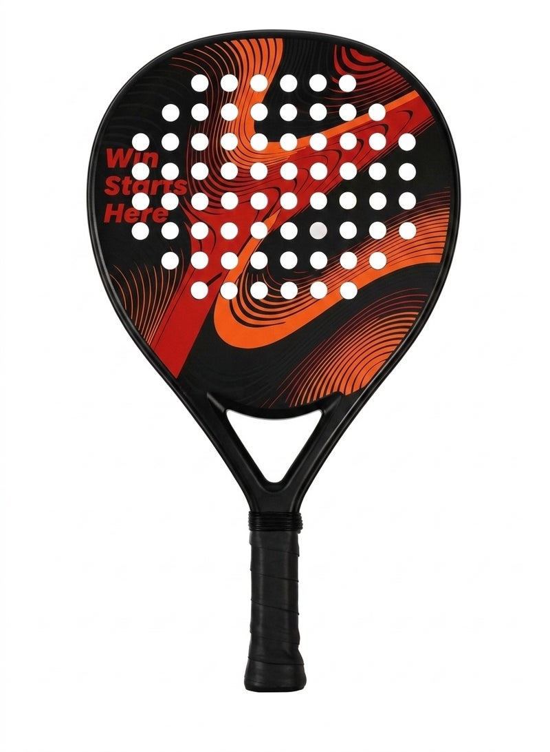Cyber Full Carbon Fiber Padel Racket Paddleball Racquet - Image 1