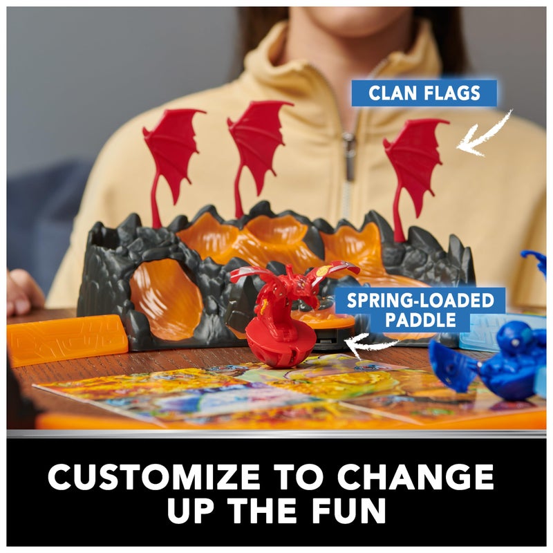 BAKUGAN Bakugan Training Set with Titanium Dragonoid, Dragon Clan Themed, Customizable Action Figure, Trading Cards, and Playset, Kids Toys for Boys and Girls 6 and up  - Image 5