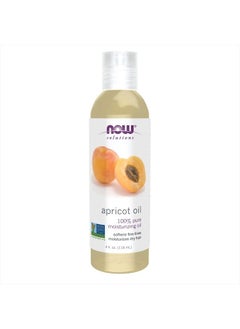 now Solutions, Apricot Kernel Oil, Hair Moisturizer, Rejuvenating Skin Oil, Softens Fine Lines, 4-Ounce  - Image 1