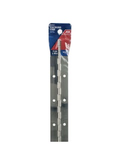 ACE Lightweight High Quality Steel Continuous Hinge Nickel 1.5 x 48 Inch 5298427 