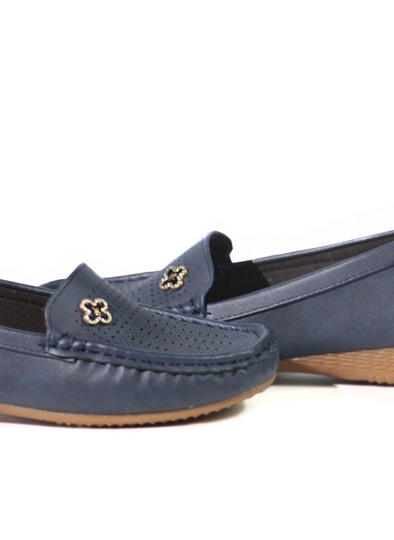 SD.Felano - Women's Loafers Shoes | Leather, Soft Bottom, Casual and Comfy Slip-On Loafers Shoes for Women, Girls & Ladies | Walking Women's Loafers for Office, Work & Travel - Image 1