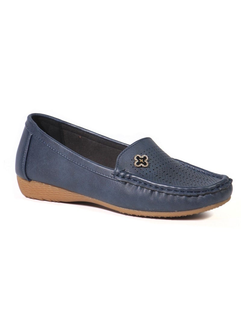 SD.Felano - Women's Loafers Shoes | Leather, Soft Bottom, Casual and Comfy Slip-On Loafers Shoes for Women, Girls & Ladies | Walking Women's Loafers for Office, Work & Travel - Image 1
