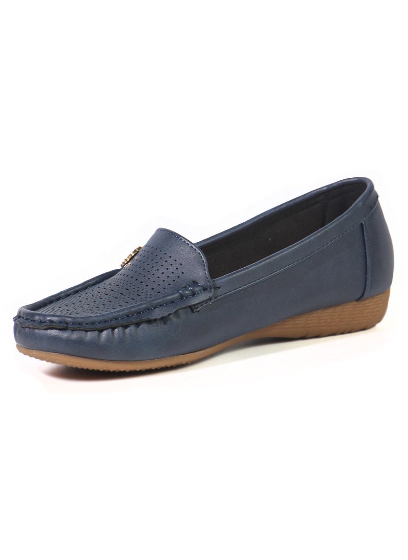 SD.Felano - Women's Loafers Shoes | Leather, Soft Bottom, Casual and Comfy Slip-On Loafers Shoes for Women, Girls & Ladies | Walking Women's Loafers for Office, Work & Travel - Image 1