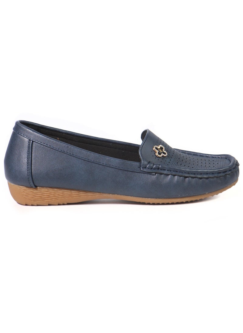 SD.Felano - Women's Loafers Shoes | Leather, Soft Bottom, Casual and Comfy Slip-On Loafers Shoes for Women, Girls & Ladies | Walking Women's Loafers for Office, Work & Travel - Image 1